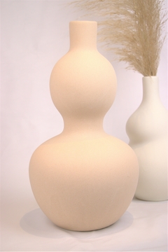 vaso cerâmica formas orgânicas - Les Marie