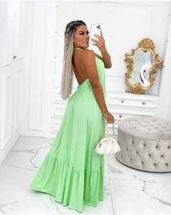 Vestido Frente Única Verde - comprar online