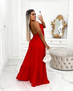 Vestido Frente Única Vermelho - comprar online