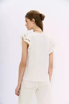 REMERA ROMANCE BRODERIE - comprar online