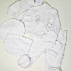 SET AJUAR 5 PIEZAS BUNNY PIMA BABY TIME NT - comprar online