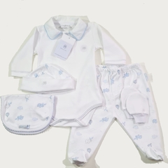 SET AJUAR 5 PIEZAS PIMA BABY TIME CL