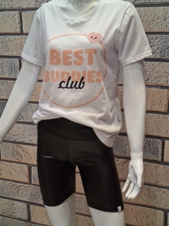 REMERA BEST BUDDIES CALZA ENGOMADA LEATHER - comprar online