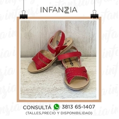 SANDALIAS ROJAS IFZ - comprar online