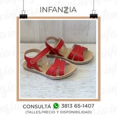 SANDALIAS ROJAS IFZ