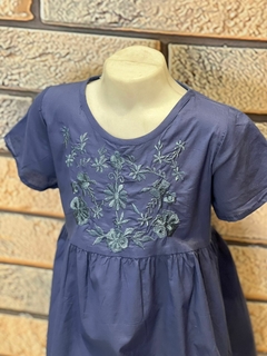 VESTIDO BOHEM AZ + SANDALIAS TITA PL - Infanzia