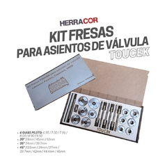 Kit de Fresas para Asientos de Valvulas Camiones y Autos Toucek