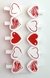 BROCHE DE ROPA CON CORAZONCITOS X10U - comprar online