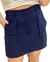 Shorts saia Milan bolsos - AZUL MARINHO - comprar online