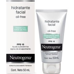 Neutrogena hidratante facial oil free fps 15