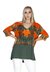 Blusa Tie-dye laranja