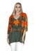 Blusa Tie-dye laranja