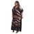 Kaftan Vestido Longo BIXUGRILLO estampada Skin Brown