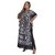 Kaftan Vestido Longo BIXUGRILLO estampada Snake