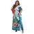 Kaftan Vestido Longo BIXUGRILLO estampada Aquarela Floral