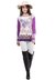 Blusa manga longa Borboleta purple