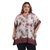 Blusa Kaftan BIXUGRILLO estampada Folhas outono - comprar online