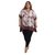 Blusa Kaftan BIXUGRILLO estampada Folhas outono