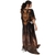 KAFTAN VESTIDO Longo Bixugrillo estampa Golden - comprar online