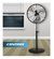 Ventilador De Pie 20 Centrex Industrial 155W