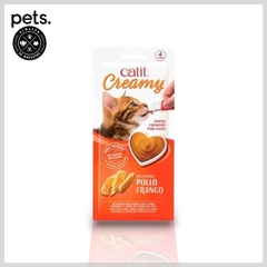 Snacks Para Gatos Cremosos Catit Creamy Sabor Pollo