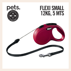 Flexi New CLASSIC cordón S 5 m rojo 12 kg