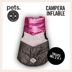 CAMPERA INFLABLE IMPERMEABLE