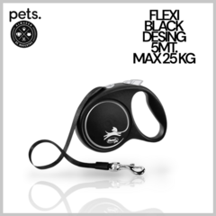 FLEXI BLACK DESIGN CINTA MEDIUM 5 MT. MAX 25 Kg. M - comprar online