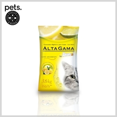 GRANULADO HIGIENICO GATOS ALTA GAMA LIMA LIMON 3,6 KG