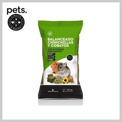 BALANCEADO CHINCHILLAS Y COBAYOS 750 GR