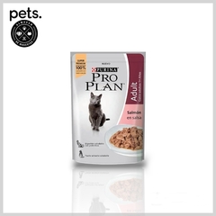 SOBRE PRO PLAN GATOS ADULTO SALMON 85 GR.