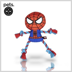 CUERDA DENTAL PERRO AVENGER SPIDERMAN