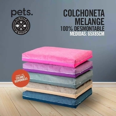 Colchoneta Impermeable Melange Desmontable