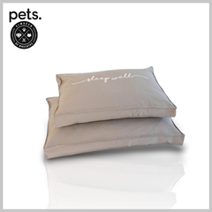 CAMA PERROS "SLEEP WELL" GRIS / 2 MEDIDAS