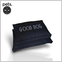 CAMA PERROS "GOOD DOG" BLACK / 2 MEDIDAS