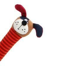 PELUCHE PERRO CRUNCHY GIGWI HUESO CRUJIENTE - comprar online