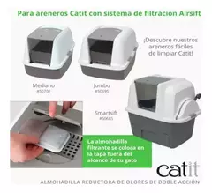 FILTRO CATIT AIRSIFT DUAL ACTION 2 UNIDADES - pets