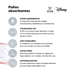 Paños Educativos Mickey Mouse 20ud Adiestramiento Disney - pets
