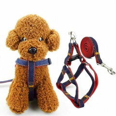 Correa + Pretal Regulable De Jean Para Perros Varios Talles - comprar online