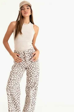 Wide leg animal print (FIZZ)