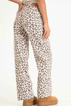 Wide leg animal print (FIZZ) - comprar online