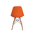 Cadeira Eiffel Eames - Laranja - Decco Móveis 