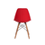 Cadeira Eiffel Eames - Vermelha - Decco Móveis 