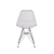 Cadeira Eiffel Eames Cromada - Transparente - Decco Móveis 