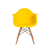 Cadeira Eiffel Com Braço - Amarela - comprar online
