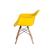 Cadeira Eiffel Com Braço - Amarela - Decco Móveis 