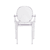 Cadeira INVISIBLE - Transparente na internet