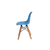 Cadeira Eiffel Eames KIDS - Azul - Decco Móveis 