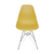 Cadeira Eiffel Eames Cromada Açafrão na internet