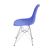 Cadeira Eiffel Eames Cromada - Azul Escura na internet
